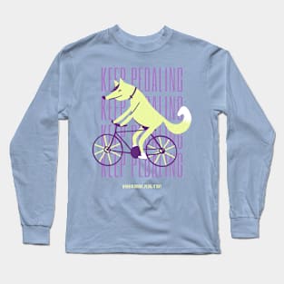 Keep Pedaling Fox Long Sleeve T-Shirt